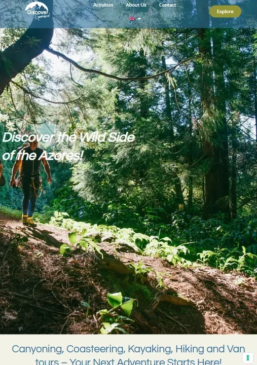 discover experience - tablet